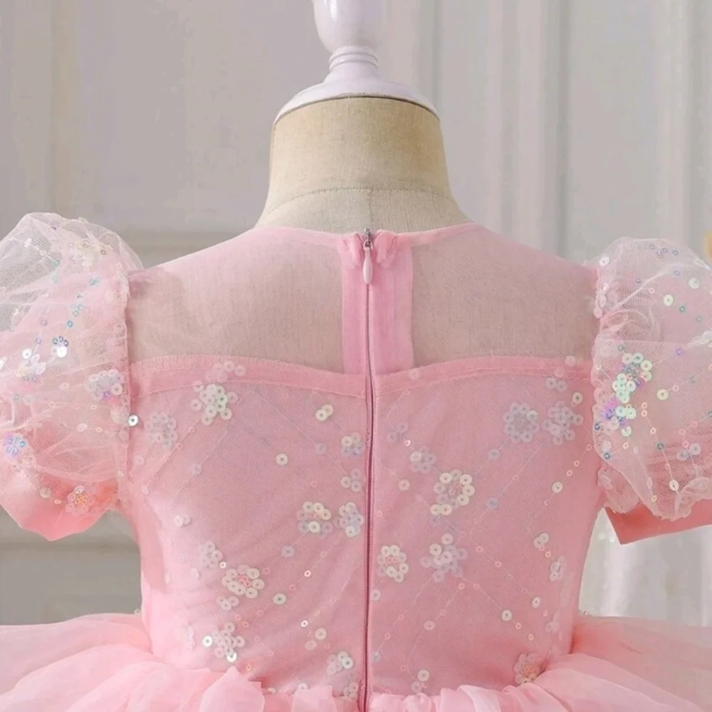 Elegant Pink Princess Dress